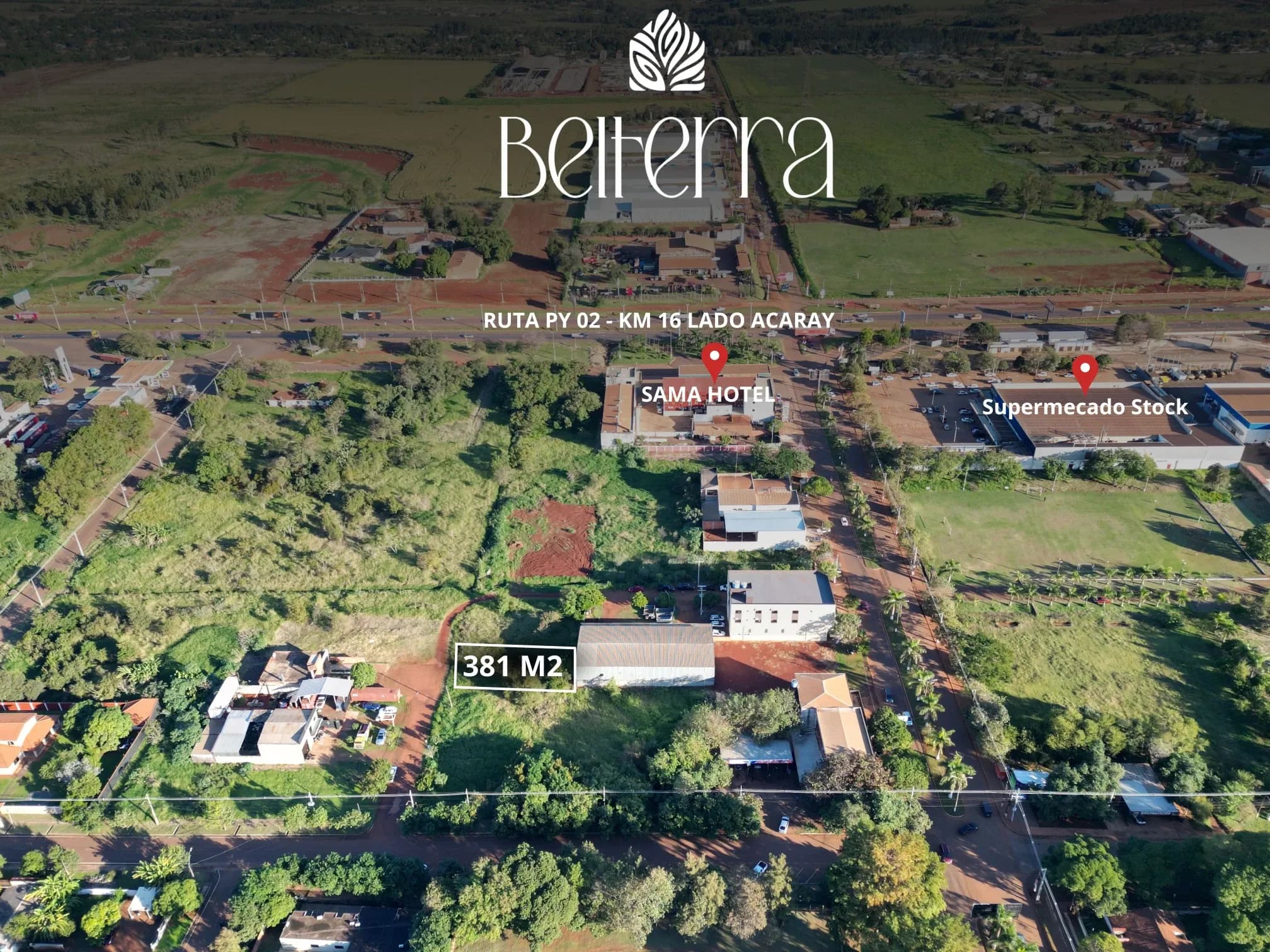 Terreno de 381 m² à venda em Minga Guazú